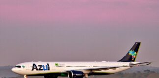 Aérea Brasileira, Azul volta a levar turistas brasileiros para Portugal