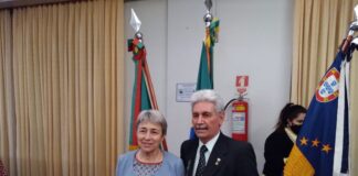 Berta Nunes concede medalha a José Queiroga no Rio de Janeiro