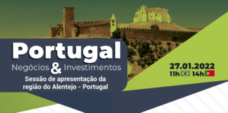 “Portugal – Negócios e Investimentos” realiza primeira rodada de negócios de 2022 e destaca a região do Alentejo