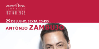 António Zambujo se apresenta no festival Vermelhos – Música e Artes Cênicas 2022 em Ilhabela