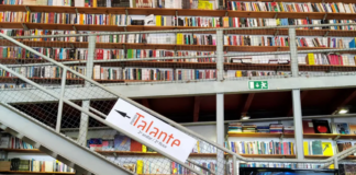 Daniel Munduruku debate literatura com jornalista Isabel Lucas no Espaço Talante