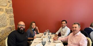 Renomada profissional brasileira da área imobiliária, Luciane Serifovic esteve em Portugal continental e palestrou no Estoril