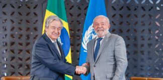 Em reunião com Guterres, Lula defendeu que o Conselho de Segurança da ONU necessita ser reformulado