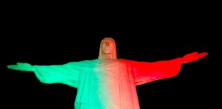 No Rio de Janeiro, até mesmo o Cristo Redentor celebrou o Dia de Portugal