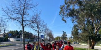 Comunidade angolana em Castelo Branco celebrou data nacional durante caminhada