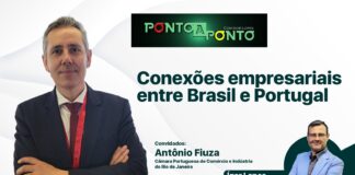 António Fiuza explica trabalho centenário da Câmara Portuguesa de Comércio do Rio de Janeiro
