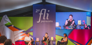 Juliana Monteiro, Ruth Manus e Jamil Chade discutiram o Brasil e o mundo pré e pós-pandémico durante Fliparacatu