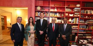 Frente Parlamentar Brasil-Portugal participou em reunião com embaixador português em Brasília