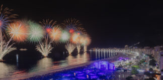 Brasil: festa de virada de ano no Rio de Janeiro reuniu mais de cinco milhões de pessoas