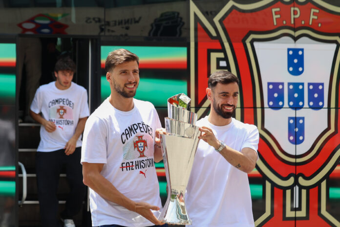 Seleção de futebol na Cidade do Futebol