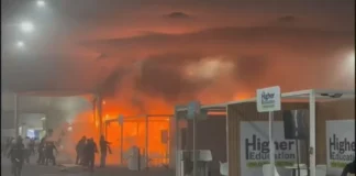 COP30: Incêndio força evacuação da Zona Azul em Belém