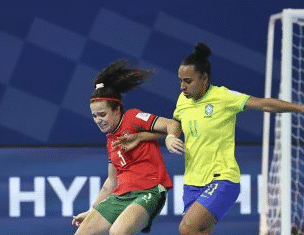 Portugal perde com o Brasil na final do Mundial feminino de futsal