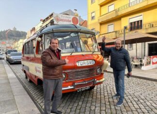 Portugal: Histórico autocarro da AVIC regressa a Santa Luzia e revive memória turística de Viana do Castelo