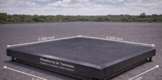 Brasil: Empresário desenvolve plataforma de simulação de terremotos em escala real