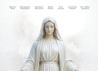 Brasil: Cristo Redentor recebeu o evento de lançamento do filme “O Poder do Rosário” no Rio