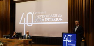 Portugal: Universidade da Beira Interior celebra 40 anos em sessão solene com a presença do ministro Fernando Alexandre e uma homenagem académica ao professor Mário Raposo