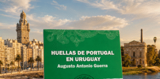 Conselheiros das Comunidades Portuguesas da América Central e da América do Sul recebem obra que documenta a presença histórica de Portugal no Uruguai