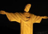 Cristo Redentor é iluminado de amarelo no Dia Mundial de Prevenção ao Suicídio